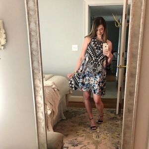 Black and White Dress